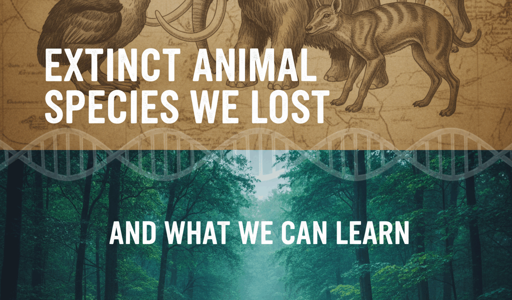 Extinct Animals – Species We Lost and What We Can Learn