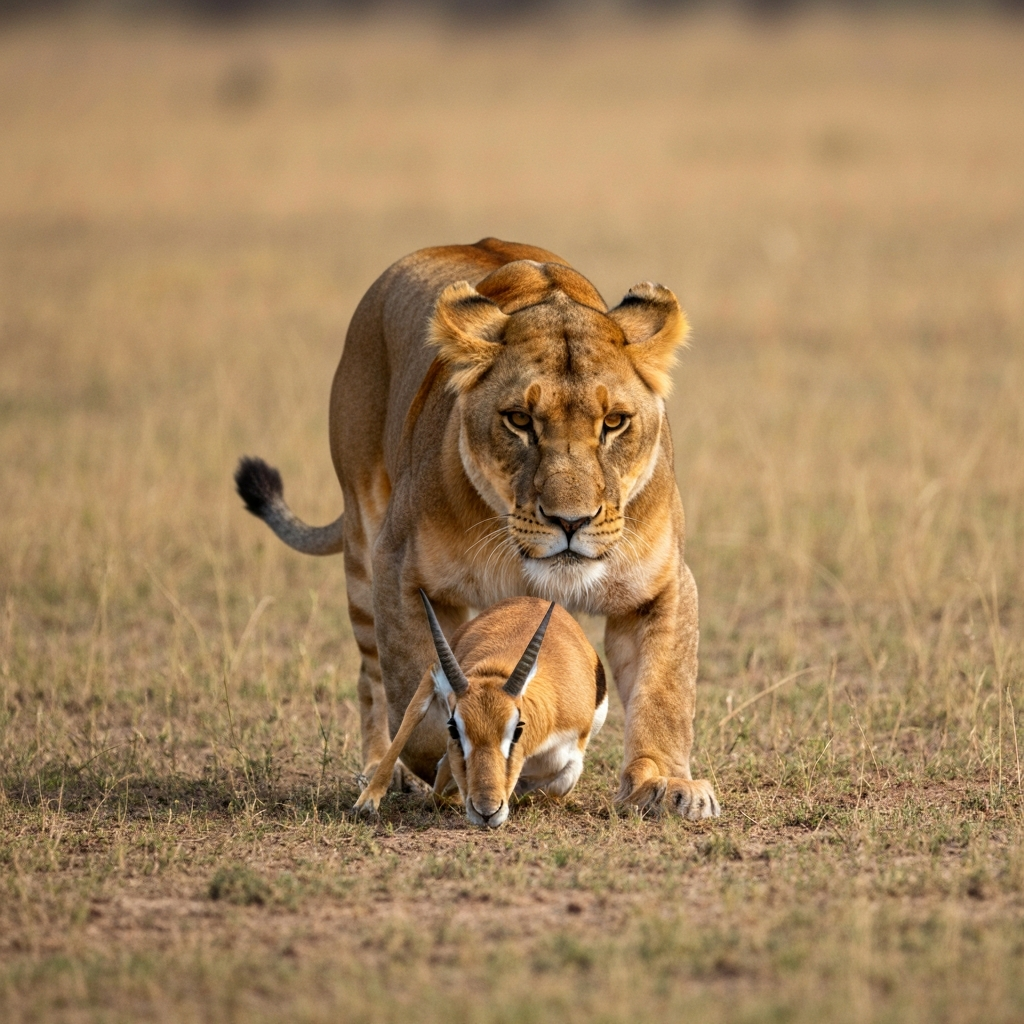 The art of animal prey