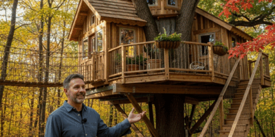 Professional photograph related to: Treehouse Masters Cast — Where Are They All Now? (2026). High qu