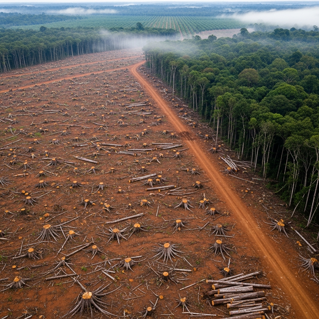 Why Are Orangutan Habitats Shrinking So Fast in Borneo