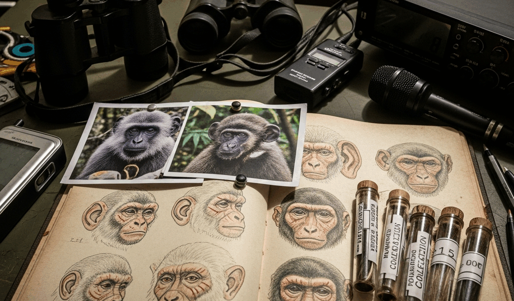 How Do Scientists Identify Individual Primates in Dense Forests