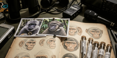 How Do Scientists Identify Individual Primates in Dense Forests